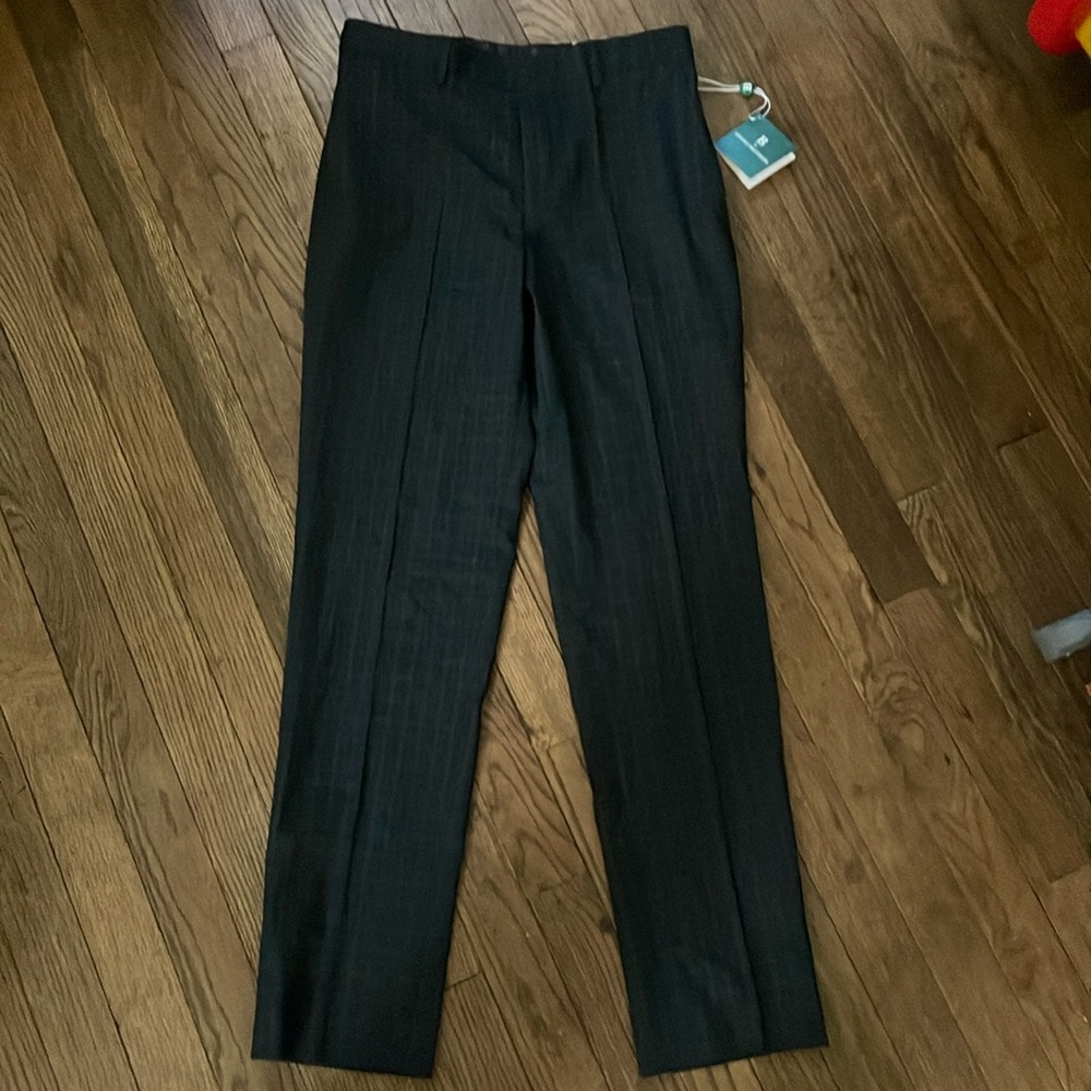 NWT B by Brooks Brothers charcoal gray dress pants